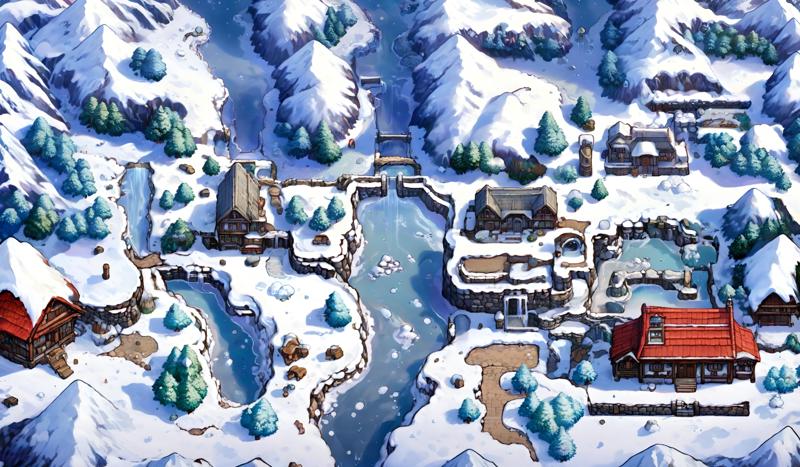 06045-939687533-(masterpiece), (highest quality), highres, snow-covered village, close up view, trees, _lora_2d_game_scence_1_ 2d game scene, to.png